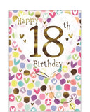 Happy 18th Birthday card