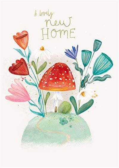 Lovely New Home - New Home Card