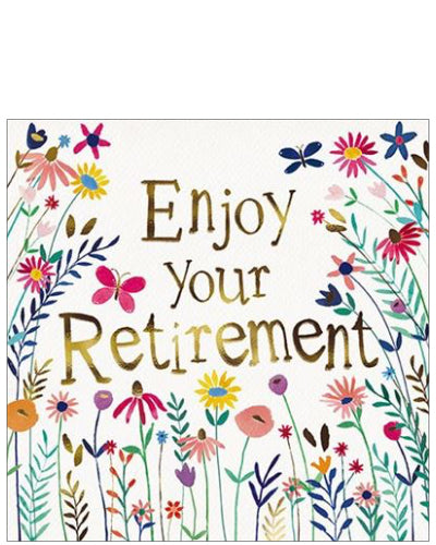Enjoy your Retirement card