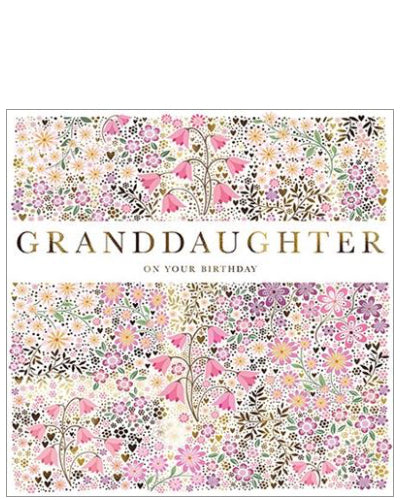 Granddaughter Birthday card