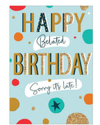 Belated Birthday card
