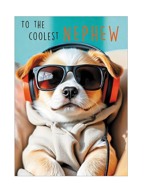 Coolest Nephew - Birthday card