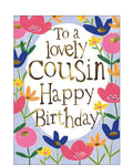 Cousin - birthday card