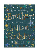Amazing brother - birthday card