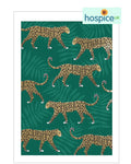 Leopards - Hospice UK blank card
