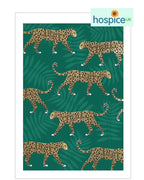 Leopards - Hospice UK blank card