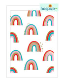 Rain & rainbows - Hospice UK blank card