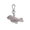 Silly Beans, soft and sweet 100% wool, Sam the seal keychain