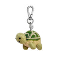 Silly Beans, soft and sweet 100% wool, Tina the turtle keychain