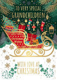 Very Special Grandchildren - Christmas card