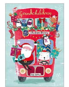Grandchildren Christmas card