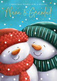 Nana & Grandad Christmas card – Christmas card for Grandparents