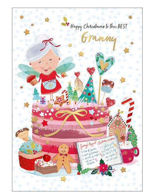 To the BEST Granny Christmas card