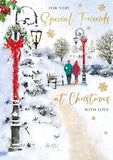 Special Friends Christmas card
