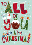 To All Of You Christmas card