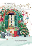 Wonderful Grandparents Christmas card