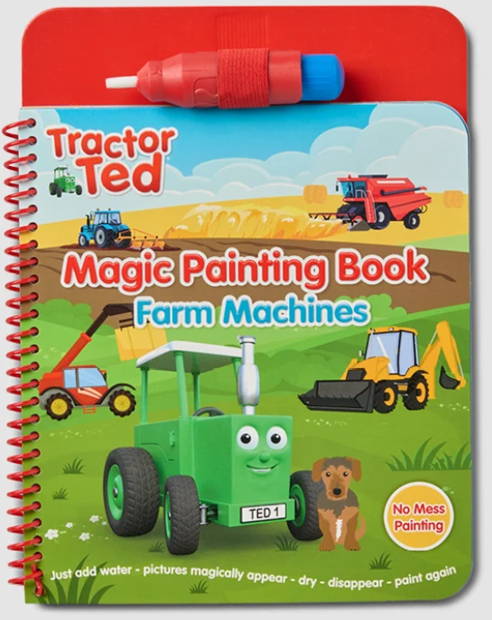 Tractor Ted 'FarmMachines' - Magic Painting Book