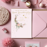 On the Birth of Your Great-Granddaughter card