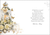 Daughter and Son-in-Law on your Wedding Day card - Jonny Javelin
