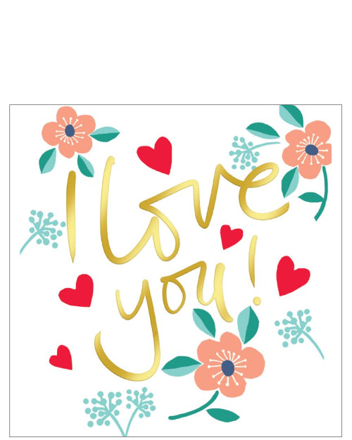 I Love you - Valentine's card