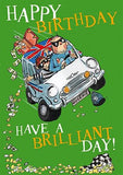 Bad Dad - The World of David Walliams Birthday card