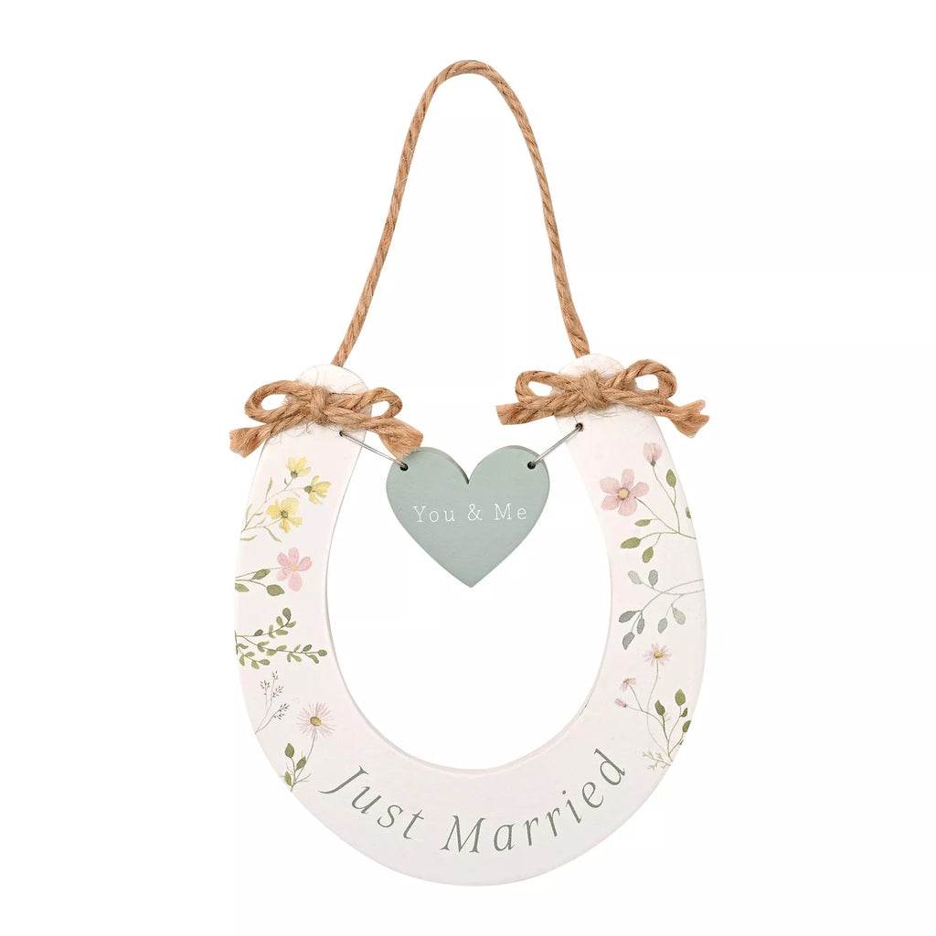 Wildflower Wedding Horseshoe