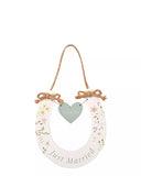 Wildflower Wedding Horseshoe