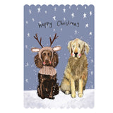 Antlers - Pack of 5 Alex Clark Christmas cards