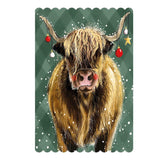 Christmas cow - Pack of 5 Alex Clark Christmas cards