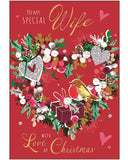 Wife Christmas card - Jonny Javelin Christmas card