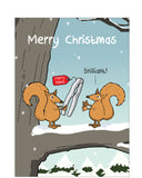 Nutcracker - funny Christmas card
