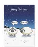 Baaaaa! Humbug! - funny Christmas card