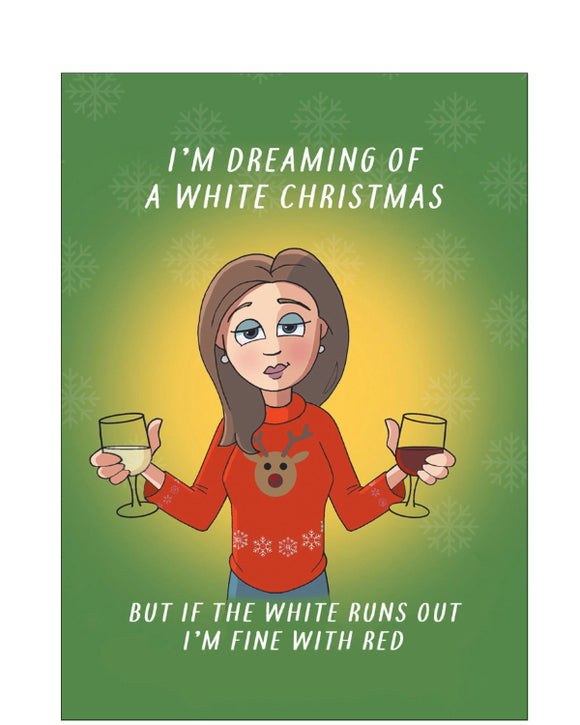 White Christmas? - funny Christmas card