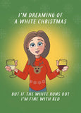 White Christmas? - funny Christmas card