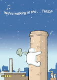Walking in the... - funny Christmas card