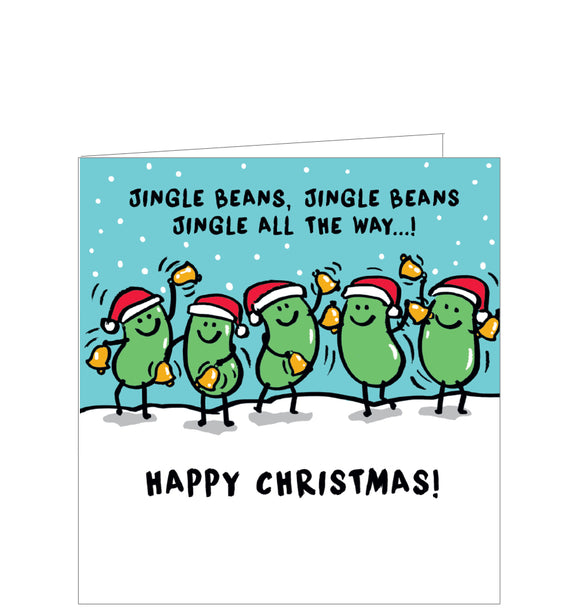Jingle beans, jingle beans, jingle all the way...! - Christmas card