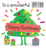 Wonderful Mum Christmas card