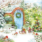 Christmas Garden - Pack of 5 Charity Christmas cards