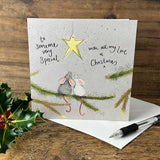 To someone very special - Alex Clark Christmas card
