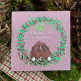 To the one I love - Alex Clark Christmas card