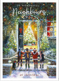 To Wonderful Neighbours - Christmas card