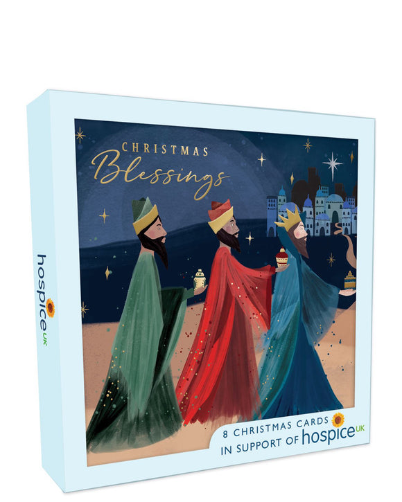 Three Kings - Box of 8 charity Christmas cards