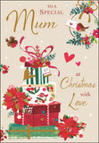 Mum Chirstmas card - Jonny Javelin Christmas card