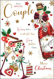 Special Couple Christmas card - Jonny Javelin Christmas card