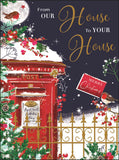 From Our House to Your House - Jonny Javelin Christmas card