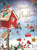 Special Neighbours Christmas card - Jonny Javelin Christmas card