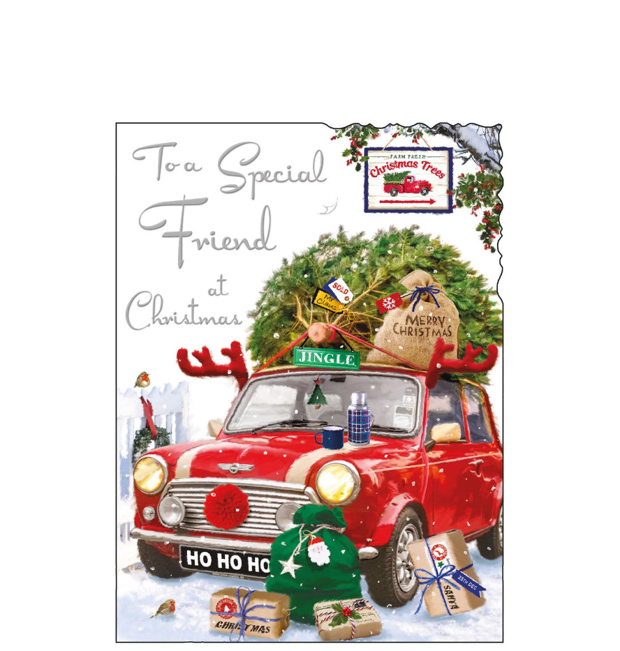 Special Friend - Jonny Javelin Christmas card – Nickery Nook