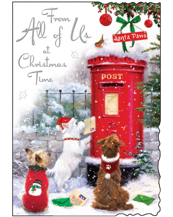From All of Us - Jonny Javelin Christmas card