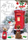 From All of Us - Jonny Javelin Christmas card
