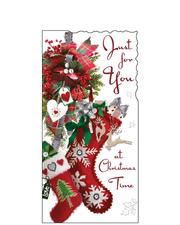 Just for You Christmas money wallet - Johnny Javelin